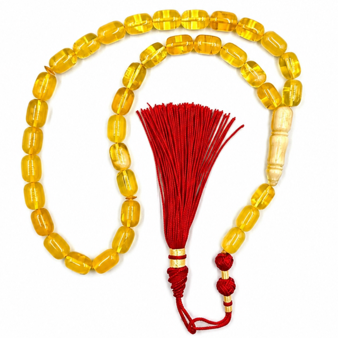 Baltic Amber Muslim Prayer Beads