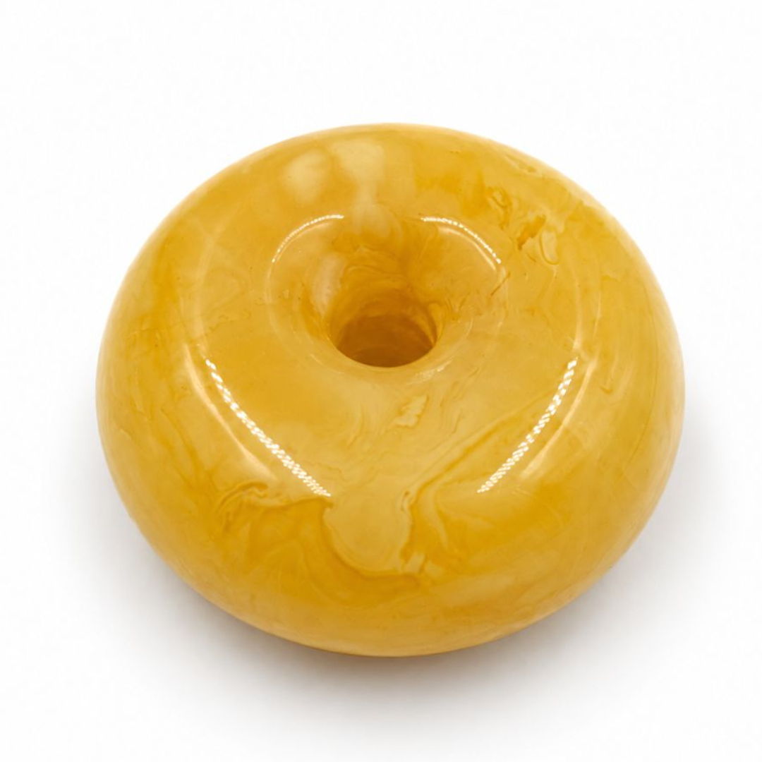 Baltic Amber Donut Pendant