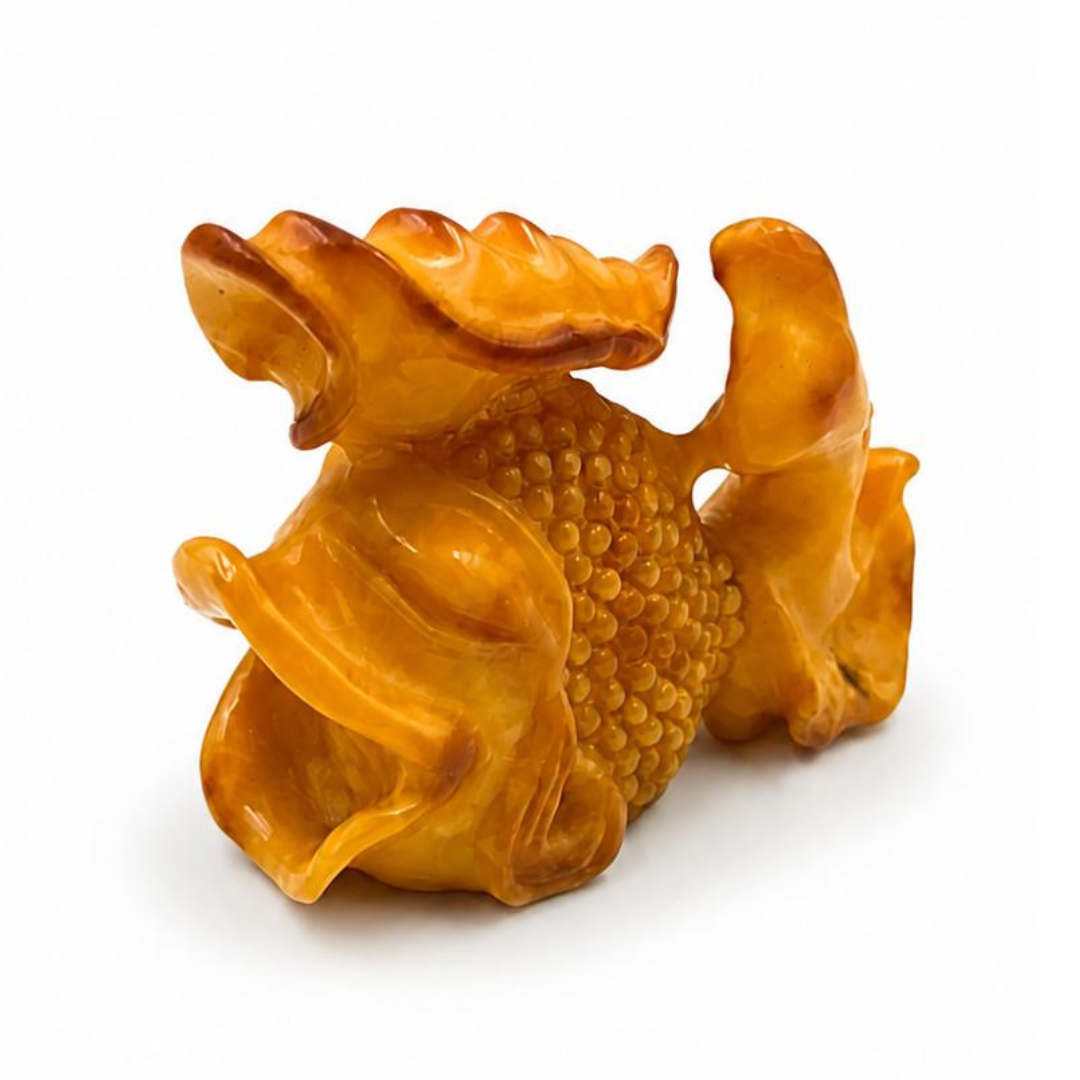 Baltic Amber Fish Figurine