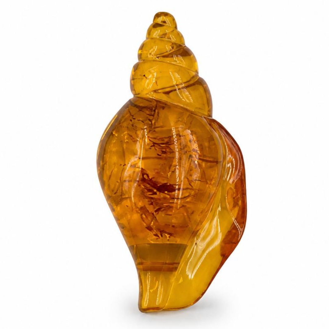 Baltic Amber Sheel Figurine