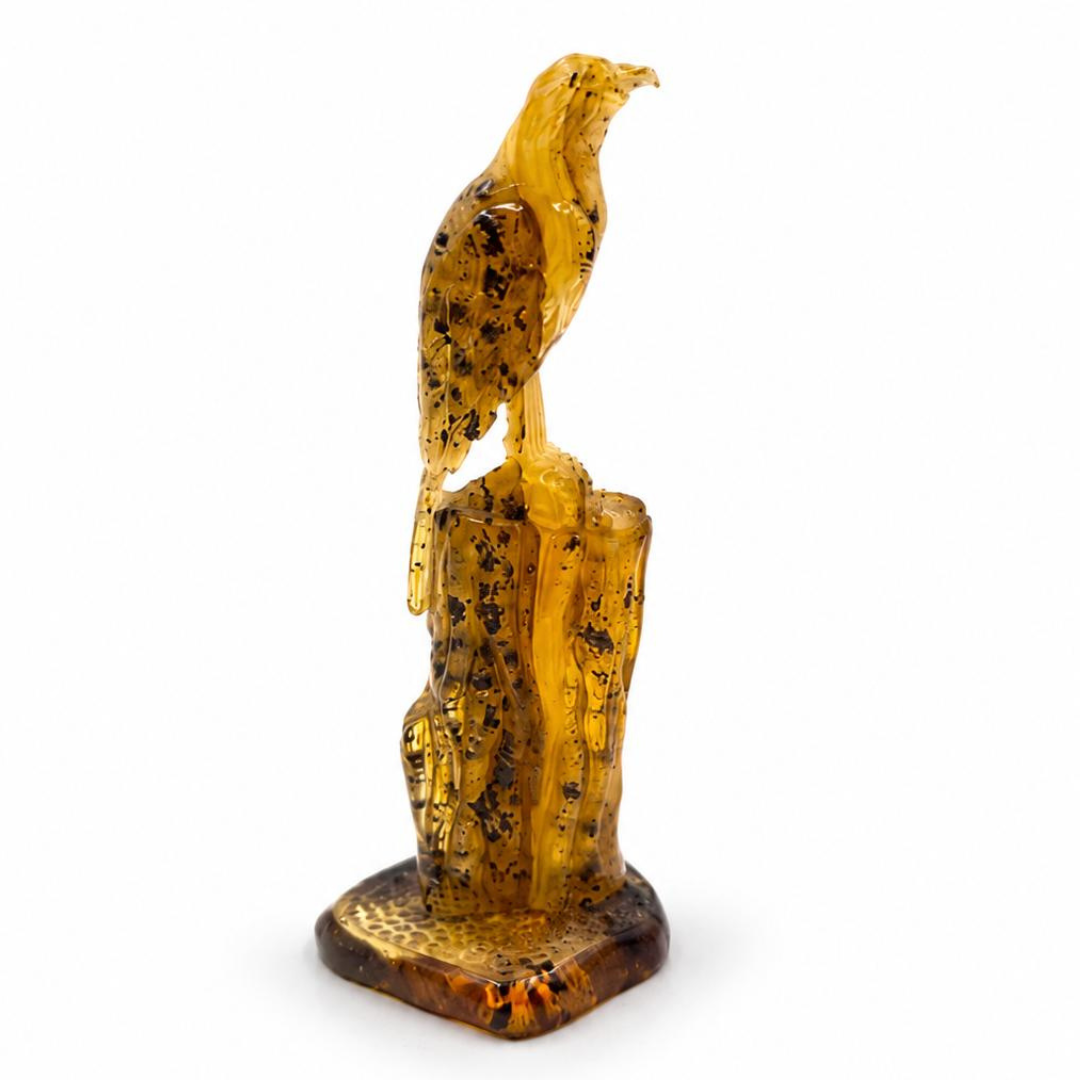 Baltic Amber Bird Figurine