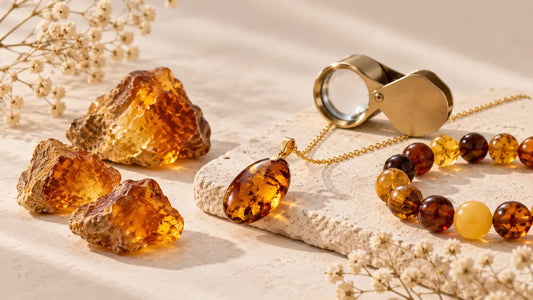 how to tell that amber is real?