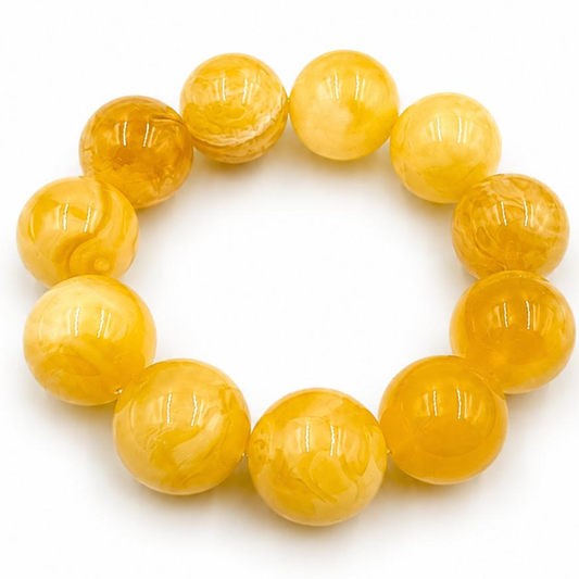 Exclusive Baltic Amber Statement Bracelet