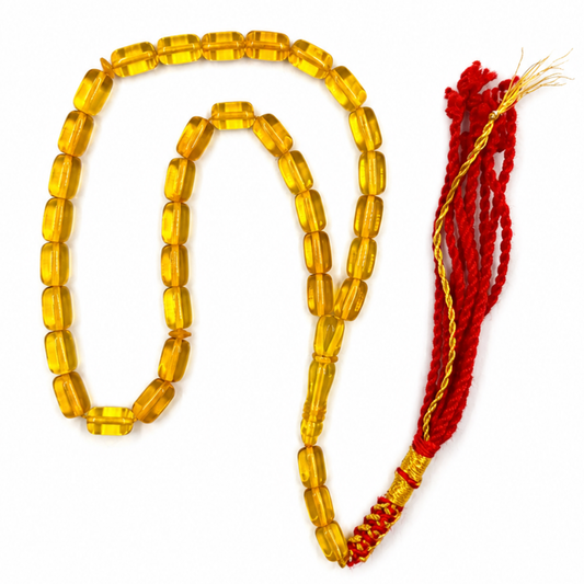 Natural Honey Amber Prayer Beads