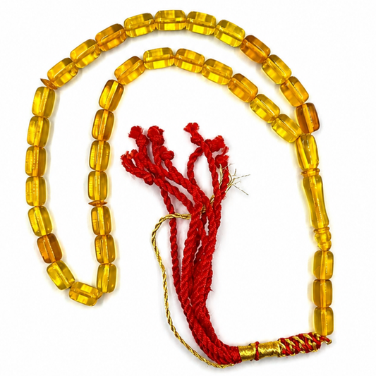 Natural Honey Amber Prayer Beads