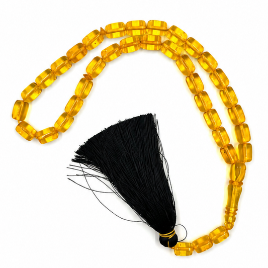 Natural Honey Amber Prayer Beads