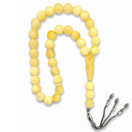 Baltic Amber Muslim Prayer Beads