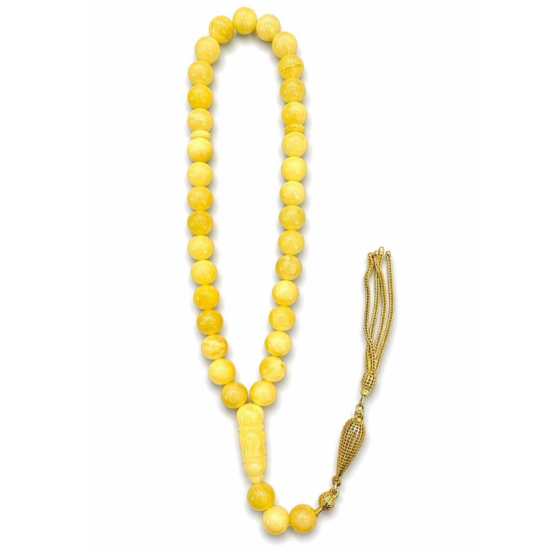 Baltic Amber Muslim Prayer Beads