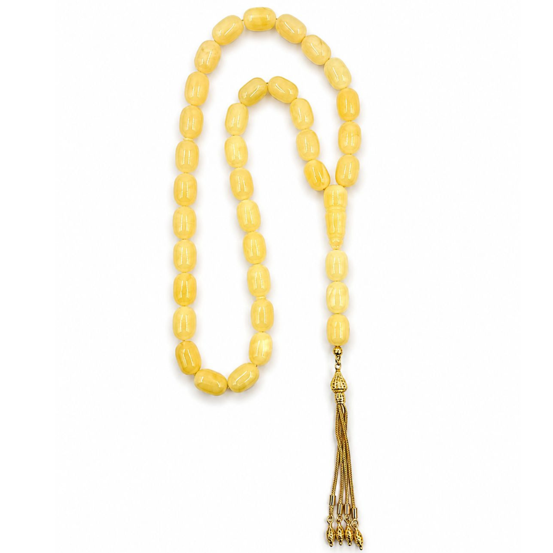 Baltic Amber Muslim Prayer Beads