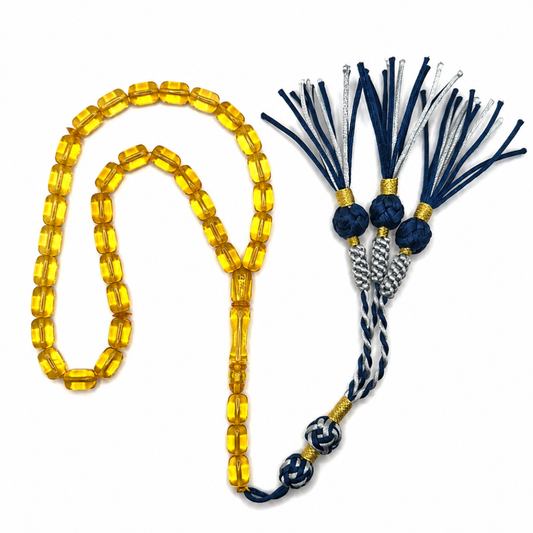 Natural Honey Amber Prayer Beads