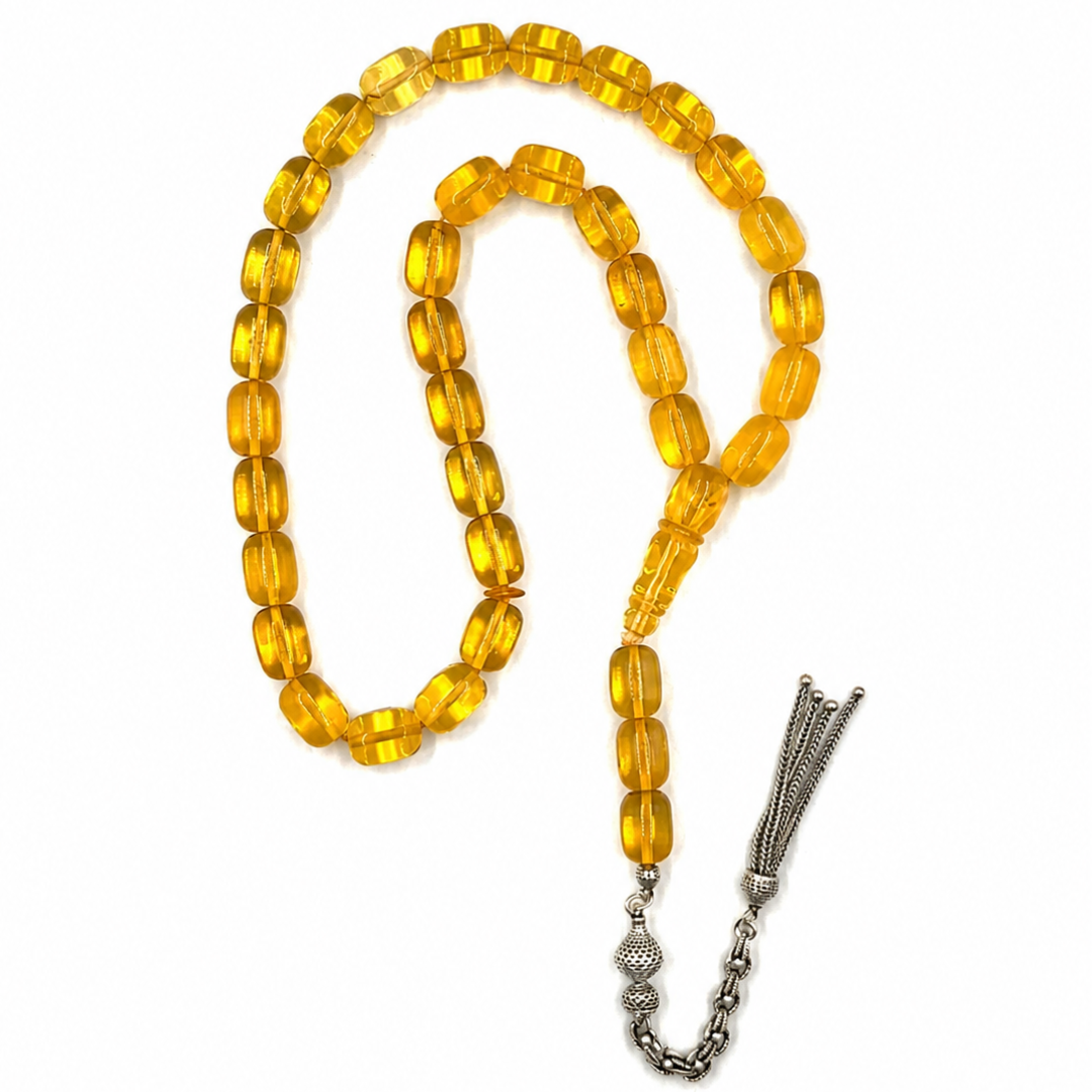 Baltic Amber Muslim Prayer Beads