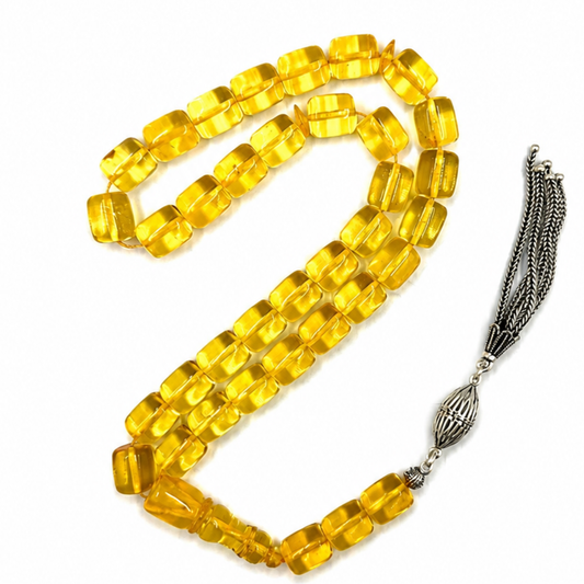Natural Honey Amber Prayer Beads