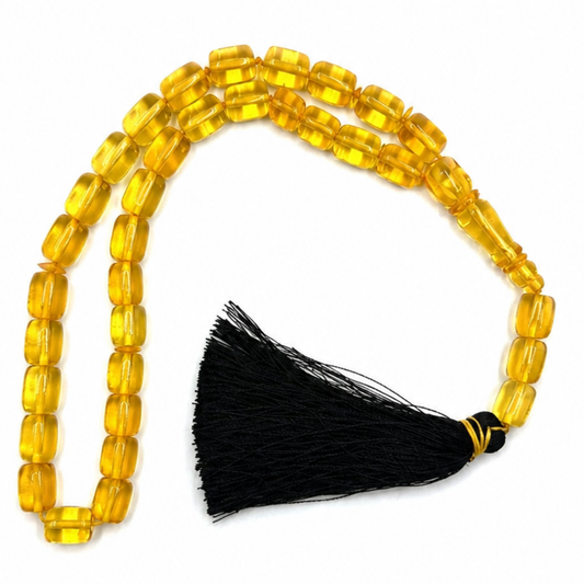Natural Honey Amber Prayer Beads