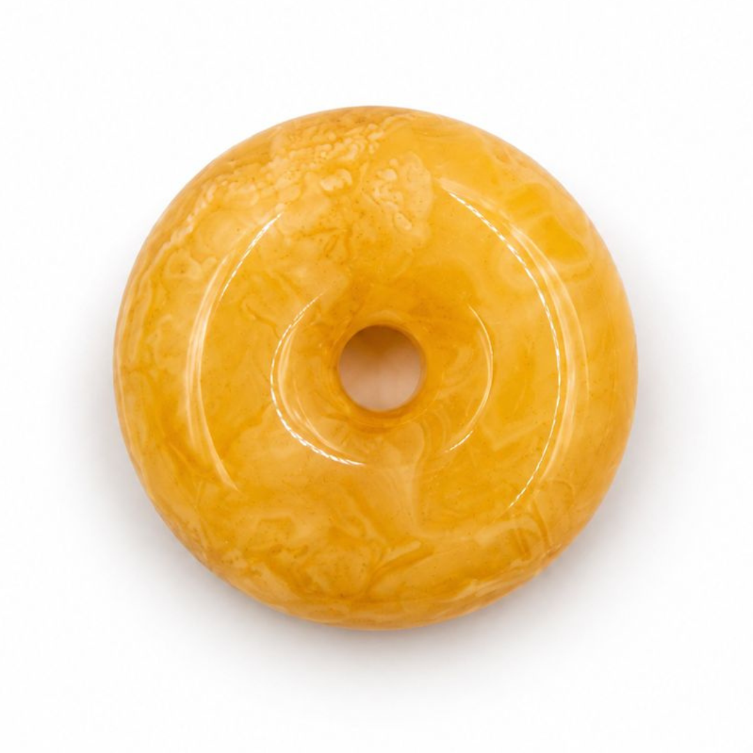 Baltic Amber Donut Pendant