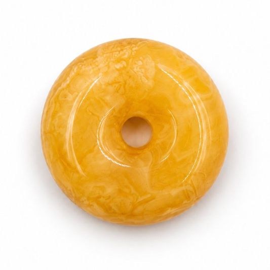 Baltic Amber Donut Pendant