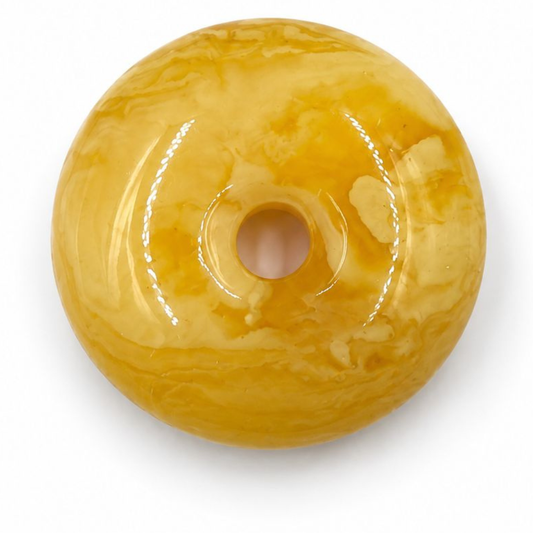 Baltic Amber Donut Pendant