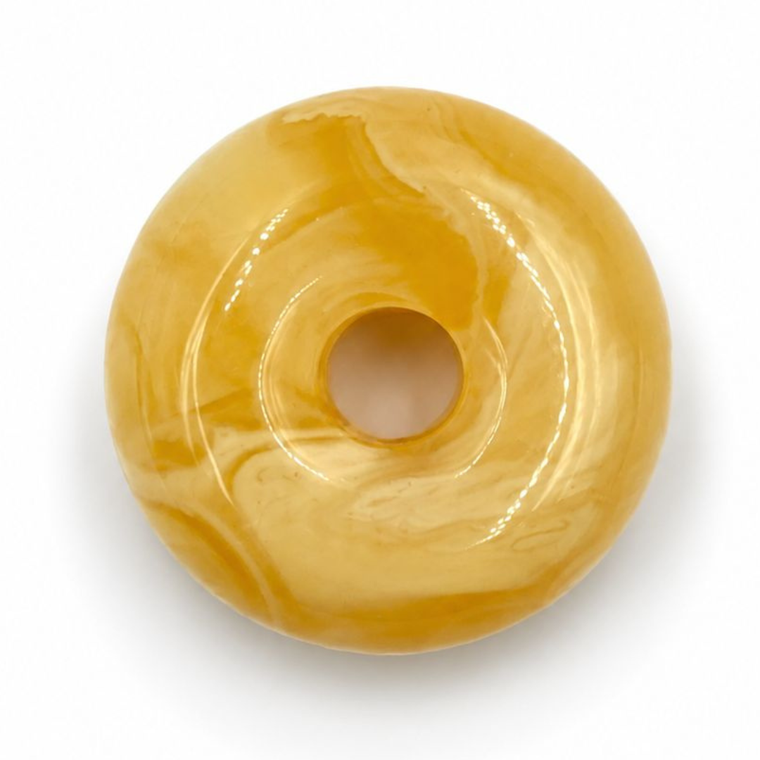 Baltic Amber Donut Pendant