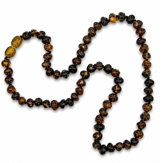 Baroque Amber Necklace