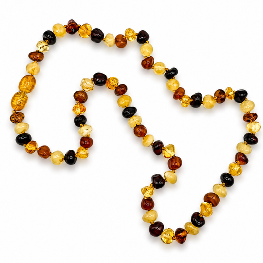 Baroque Amber Necklace