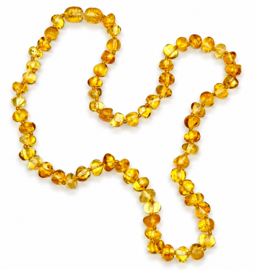 Baroque Amber Necklace