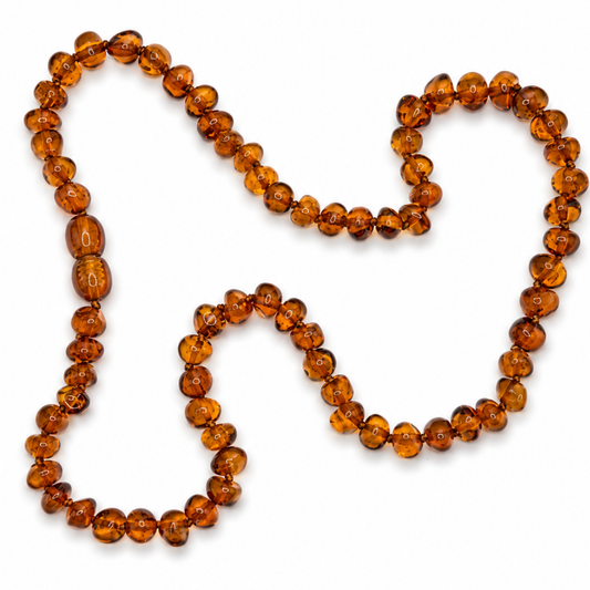 Baroque Amber Necklace