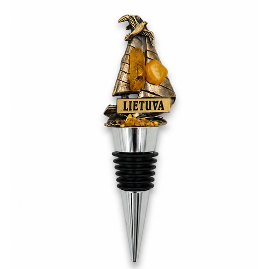 Baltic Amber Wine Bottle Stopper