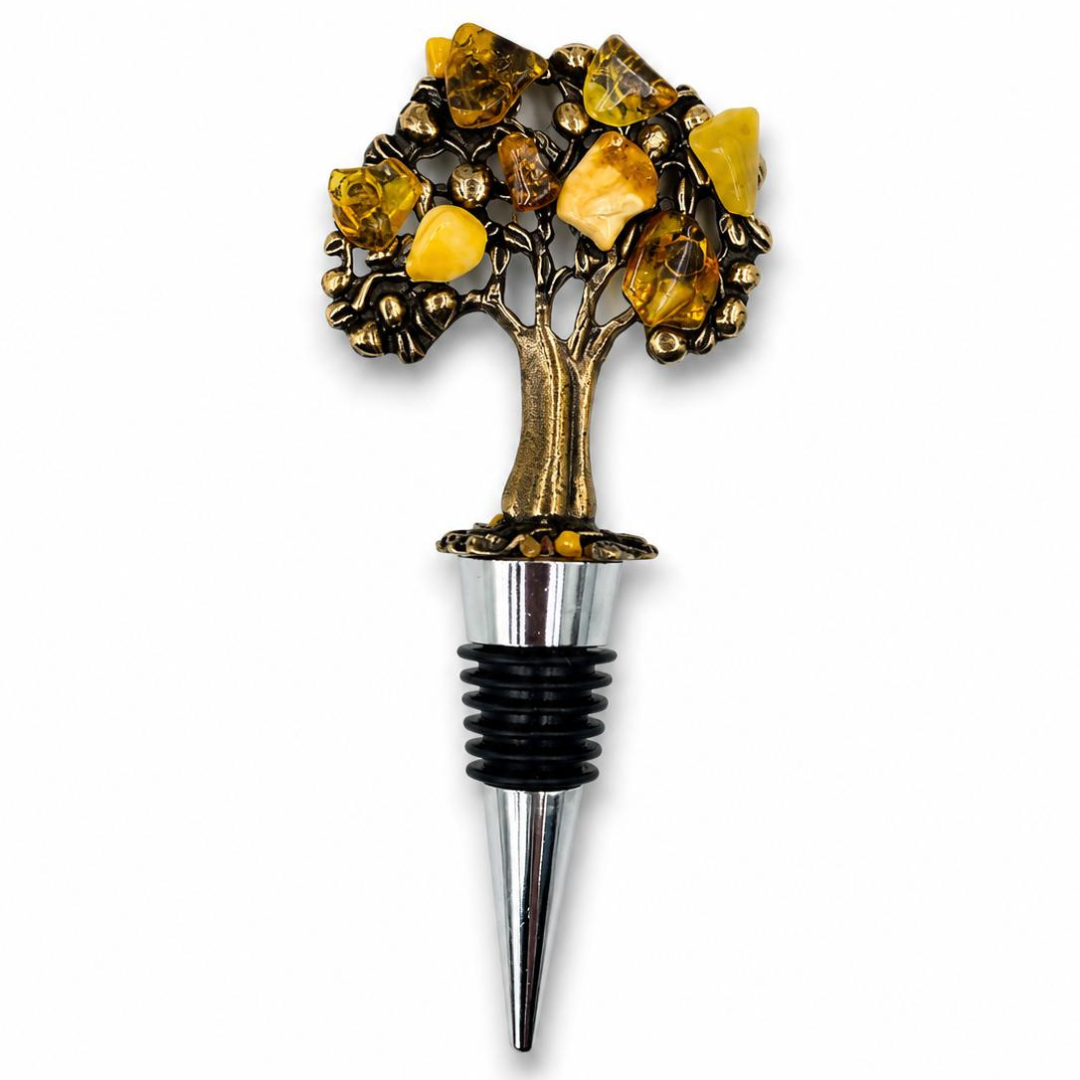 Baltic Amber Wine Bottle Stopper