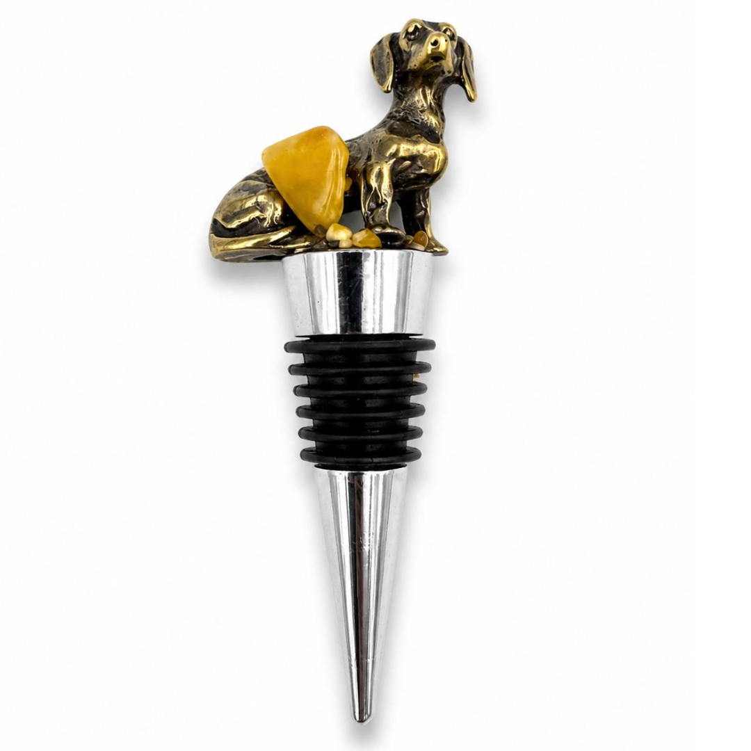Baltic Amber Wine Bottle Stopper