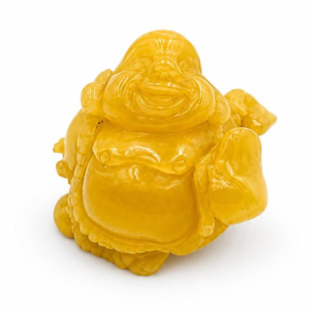 Baltic Amber Buddha Figurine